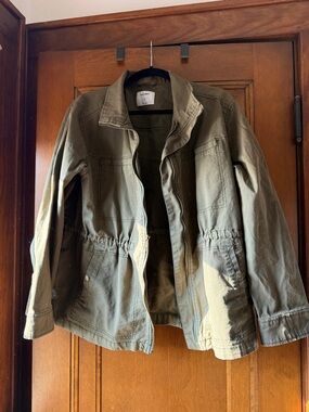 Old Navy Olive Green Utility Jacket